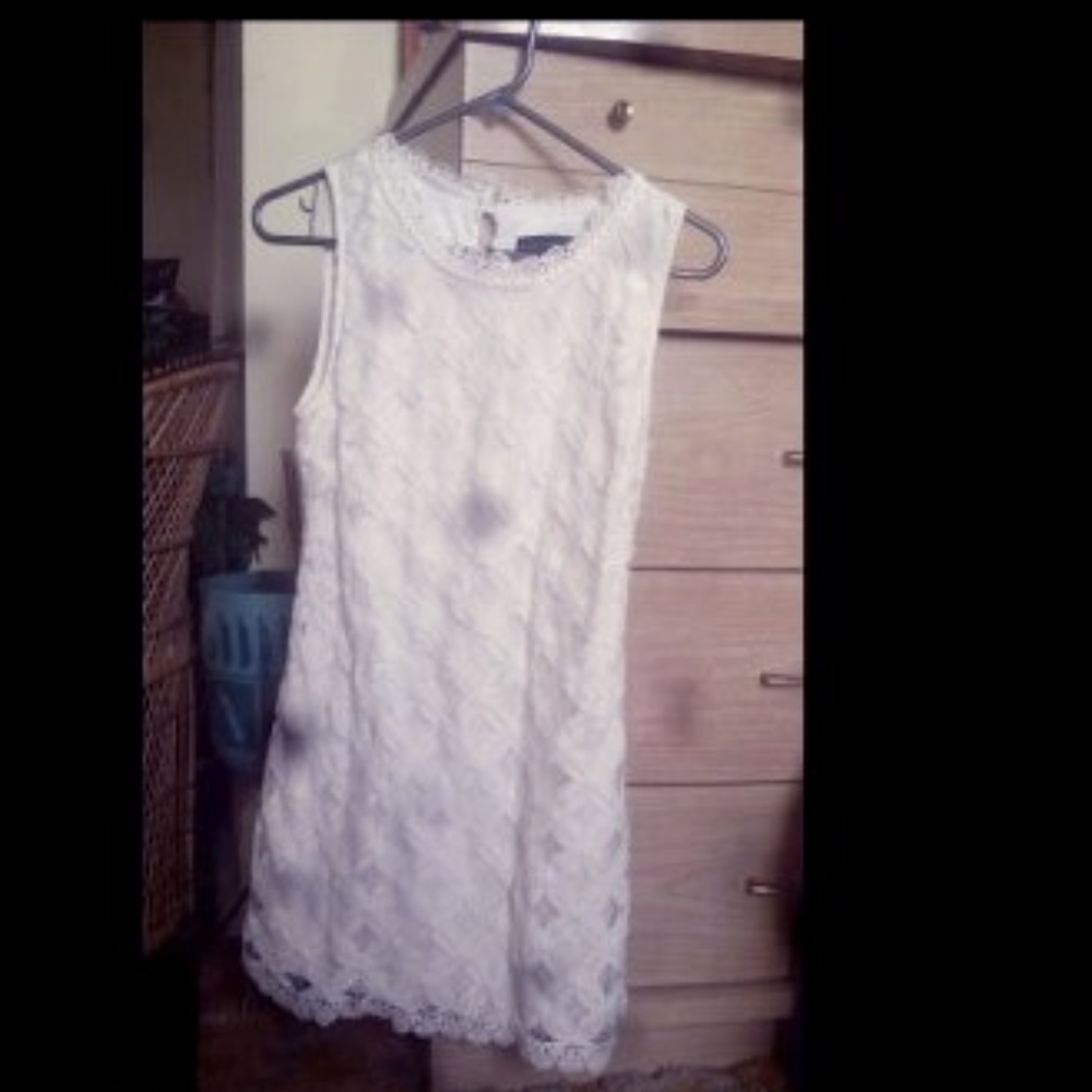 ♥ White Lace Dress ♥